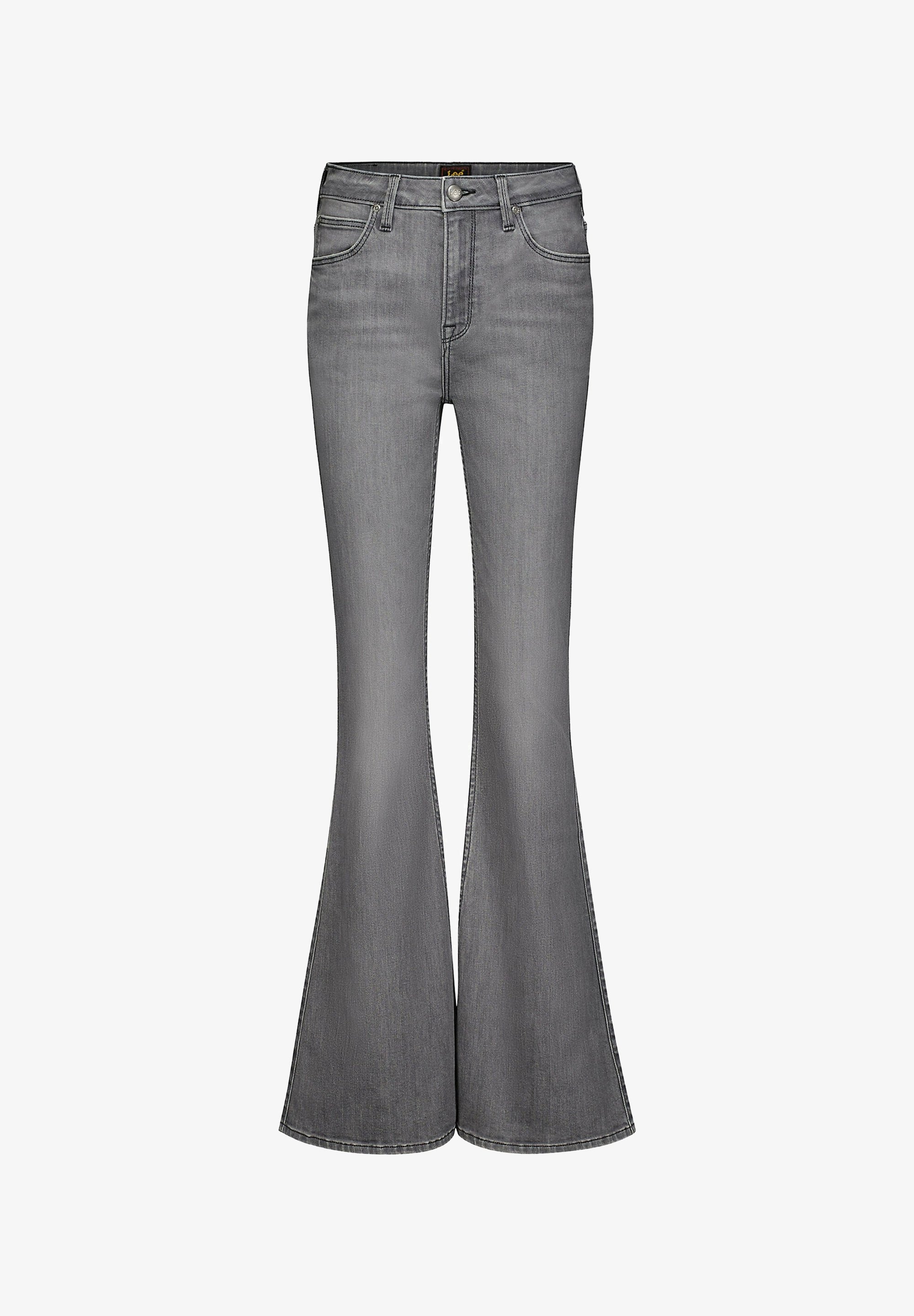 Lee flared jeans - grijze denim