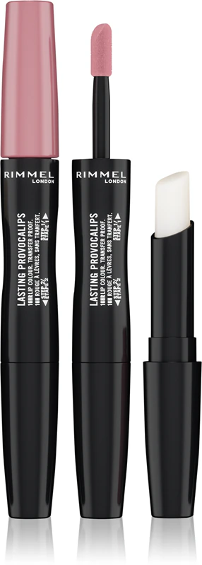 Batom de longa duração Rimmel Lasting Provocalips com ponta dupla
