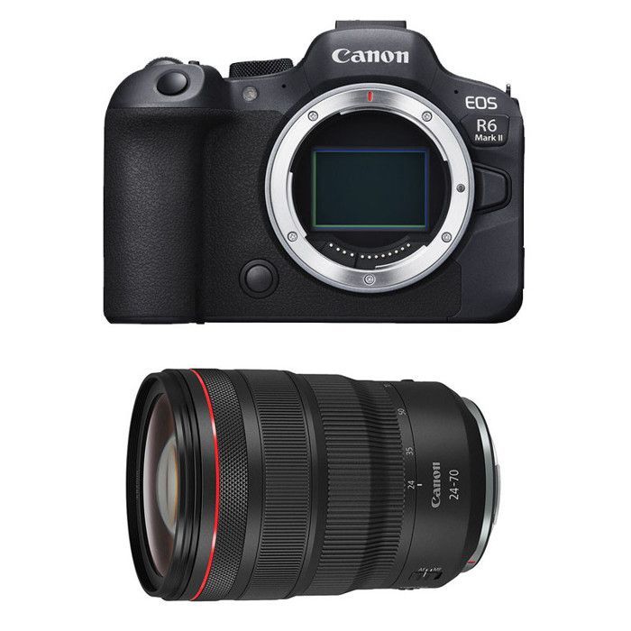 Canon hybridkamera EOS R6 Mark II + RF 24-70mm f/2.8 L IS USM