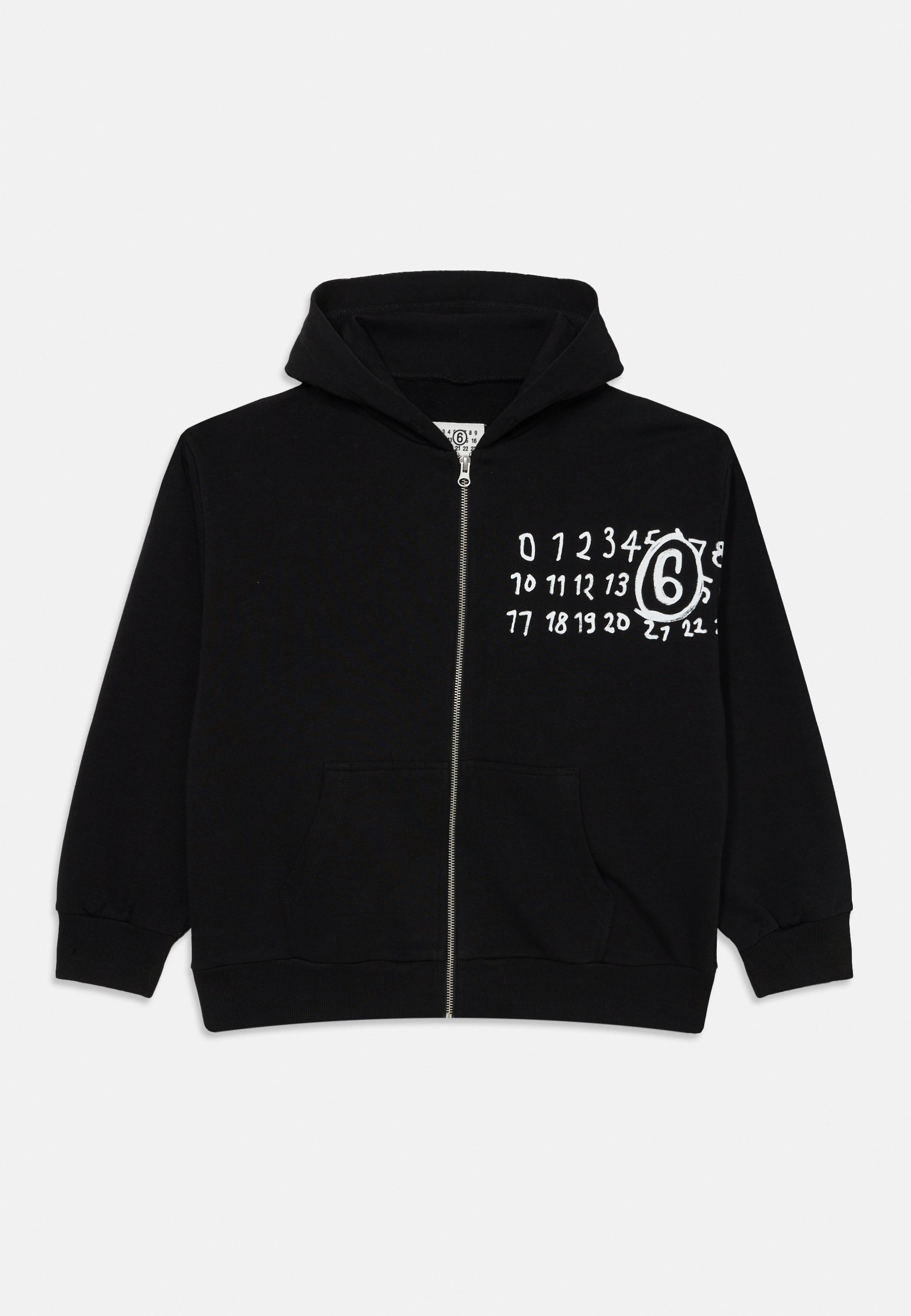 MM6 Maison Margiela UNISEX - Sweatshirt met rits - zwart