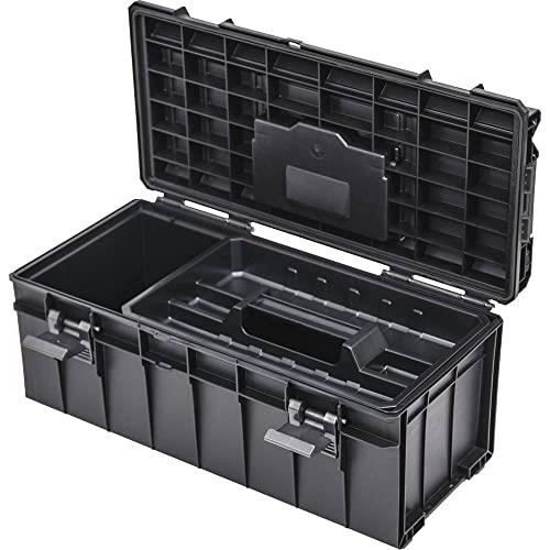 Toolbox - Drakkar Equipment - Qbrick 1385 - Plastic - Black - 69x35x47 cm