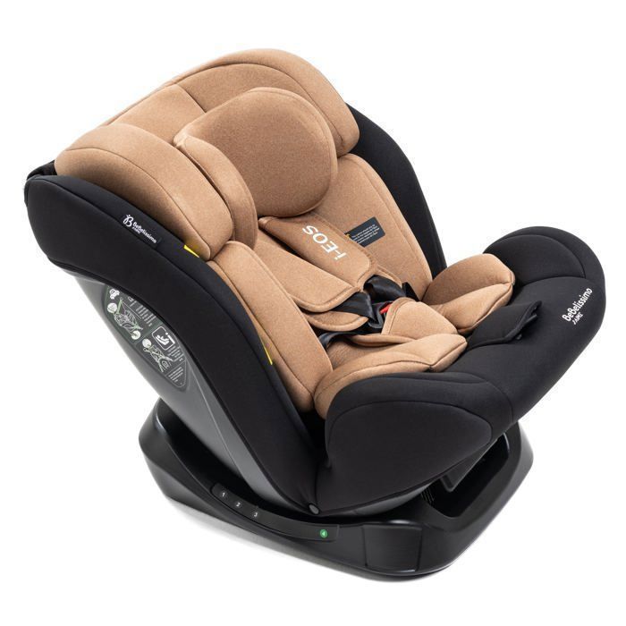 BEBELISSIMO - I-size car seat - group 0+/1/2/3 - (0-36kg) - Reclining - 40-150cm - i-EOS - beige