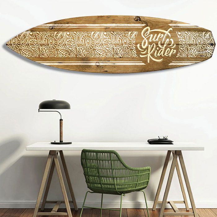Planche de surf décorative surf rider