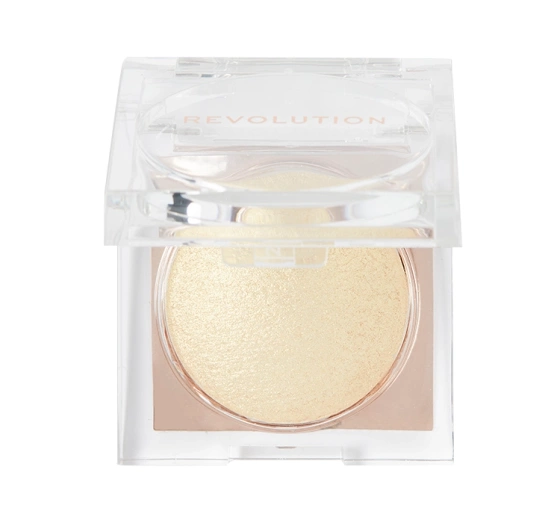 Makeup Revolution Beam Bright rozświetlacz do twarzy Golden Gal 2,45g