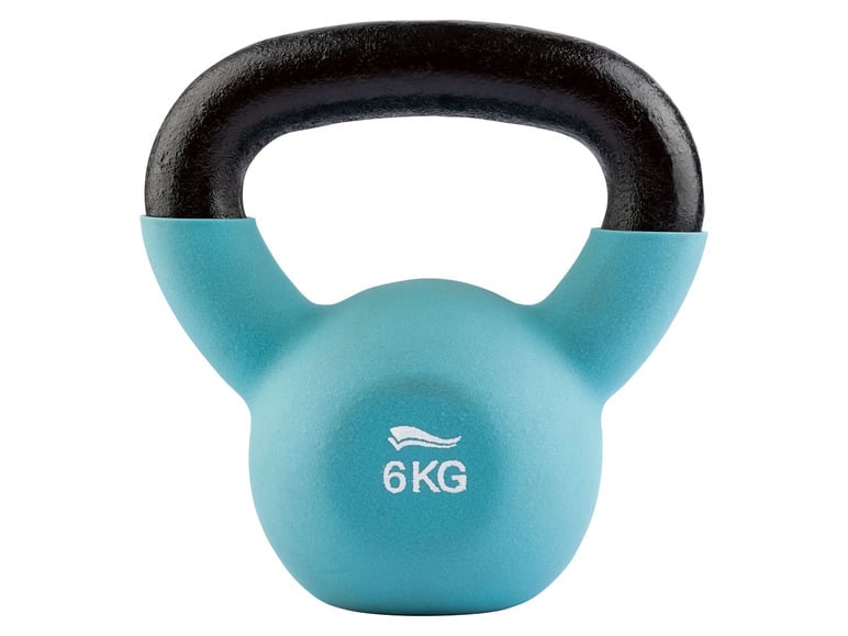 CRIVIT Kettlebell van gietijzer, 6 kg