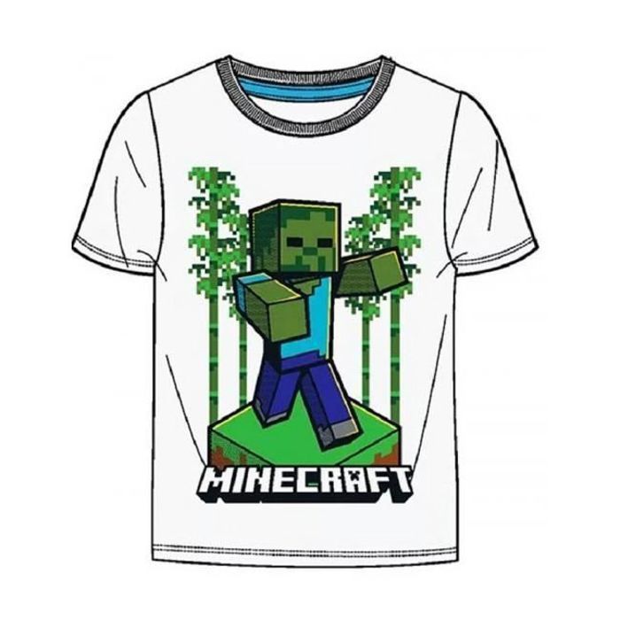 T-shirt manches courtes Minecraft