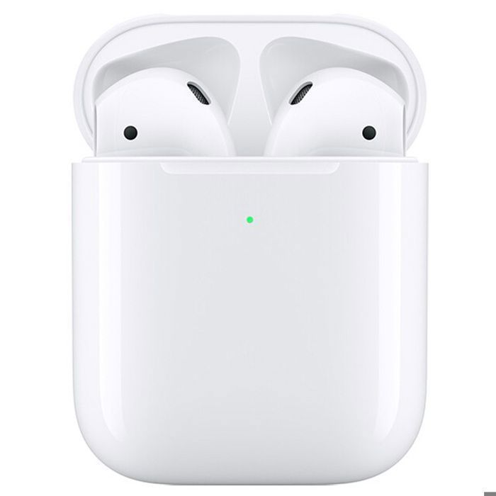 Auriculares inalámbricos Apple AirPods 2 (blancos) con estuche de carga con cable, empaque sorpresa.