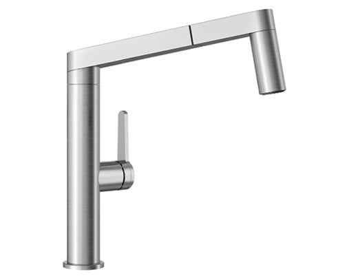 BLANCO Bateria PANERA-S stal szczotkowana 521547