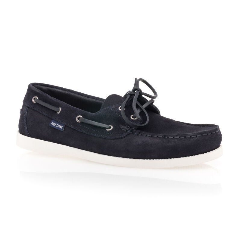 Mocasines/zapatos náuticos azules para hombre