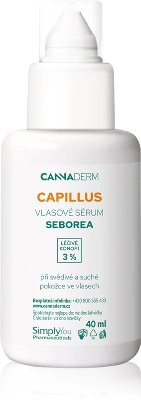 Cannaderm Capillus Seborea Hair Serum активни серум за суво и сврбежно власиште