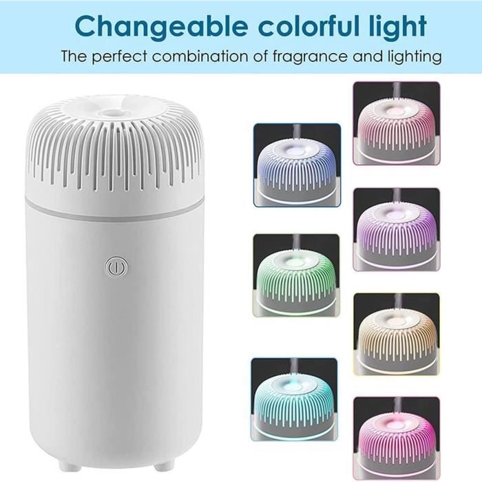 Difusor humidificador para coche Bahderaus, difusor de aceites esenciales para aromaterapia, minidifusor de niebla fría USB [1154]