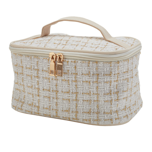 Kosmetiktasche von Livingandhome mit Reißverschluss