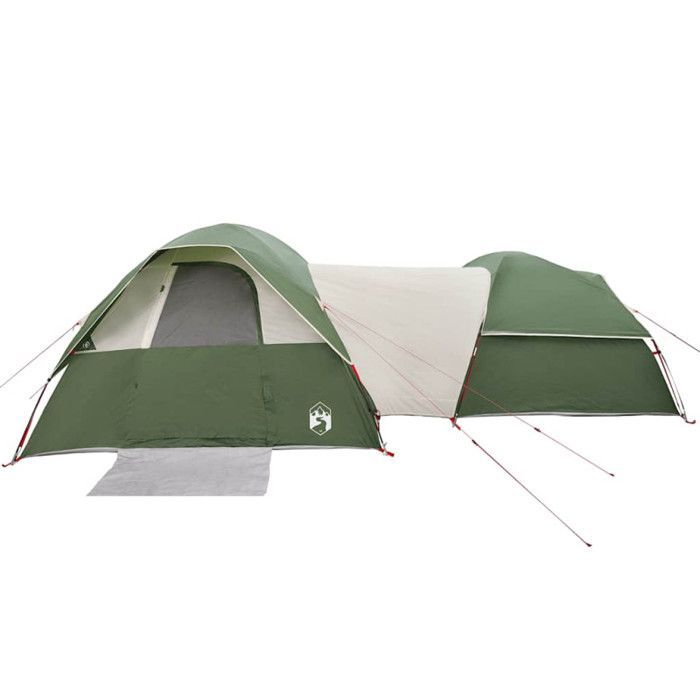 Tienda de campaña impermeable verde para 5 personas vidaXL, tienda de campaña, refugio de camping, refugio de jardín, tienda de jardín, refugio 4009587