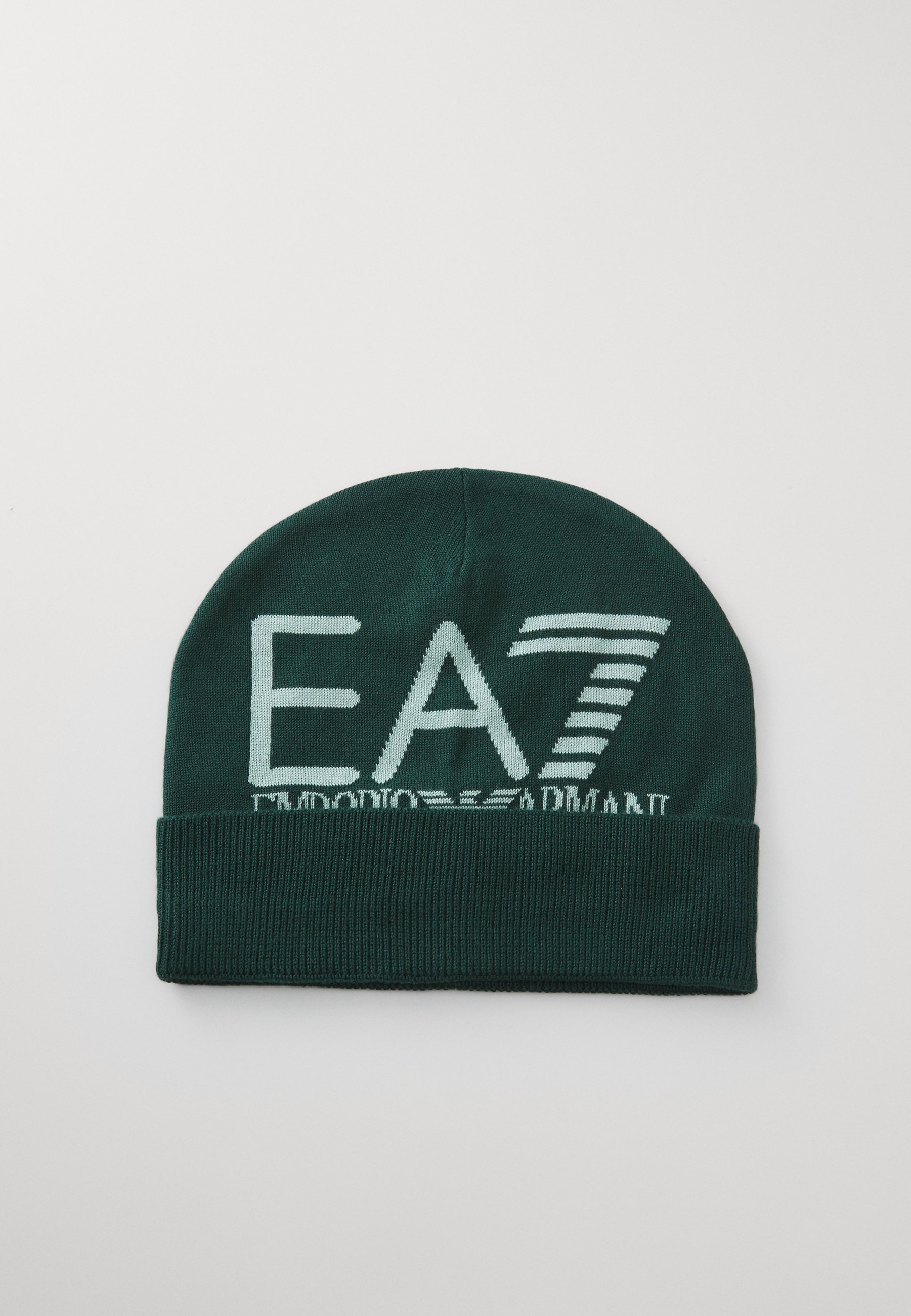 EA7 Emporio Armani MOUNTAIN VISIBILITY BEANIE UNISEX - Muts - ponderosa den/blauwe surf