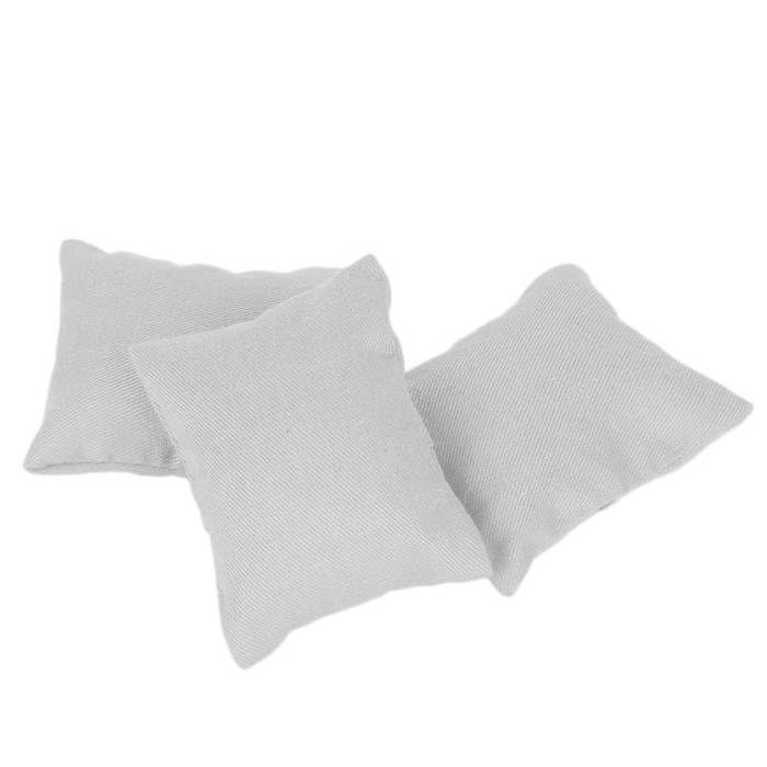 Sofá para casa de muñecas SURENHAP 1:12 Mini sofá para casa de muñecas con 3 juegos, color gris.