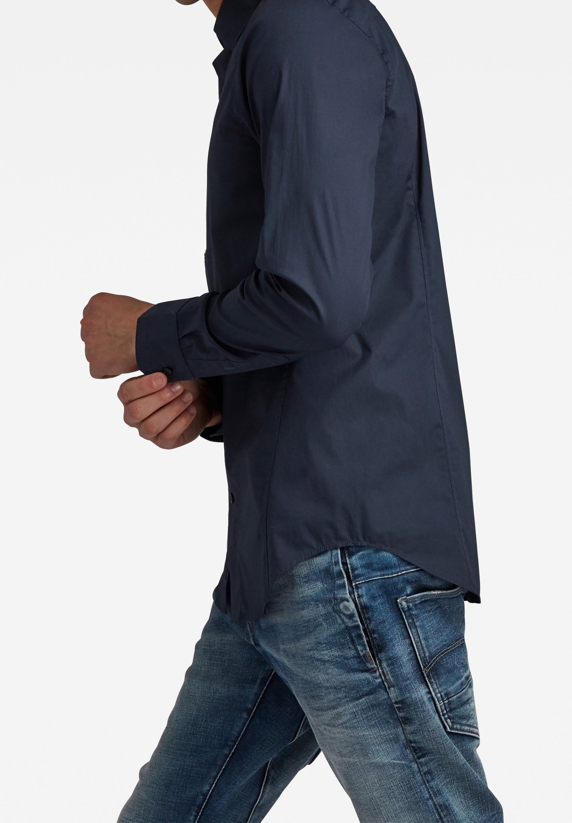 G-STAR shirt - donkerblauw