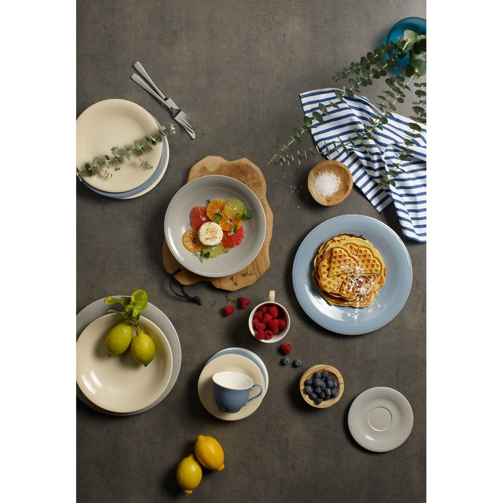 Villeroy & Boch dziļais šķīvis, Loop Stone krāsā – 1 gab.