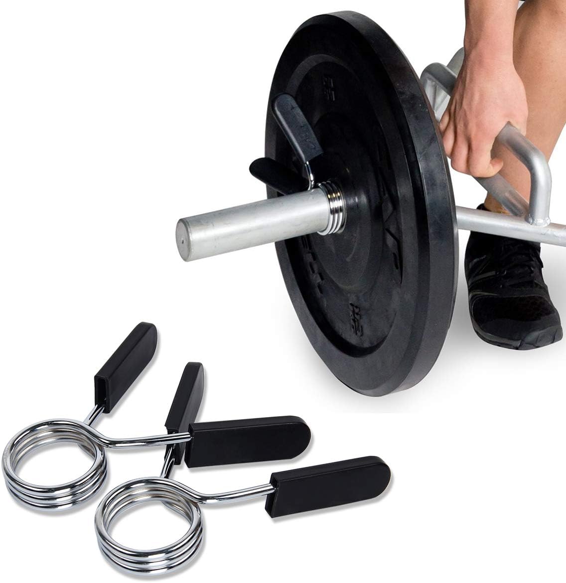 Súlyemelő Nyakörvek 2x 25mm (Pár) Ozio Fitness