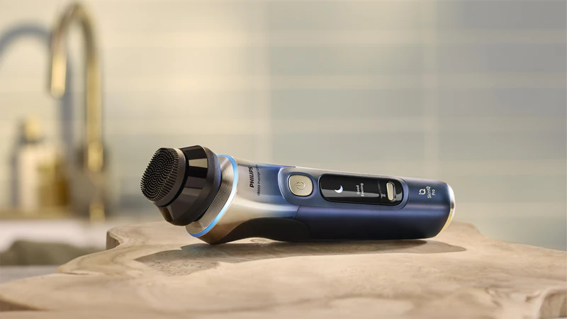 Barbeador elétrico Philips Series i9000 Prestige Ultra Day&Night XP9406/79 para homens