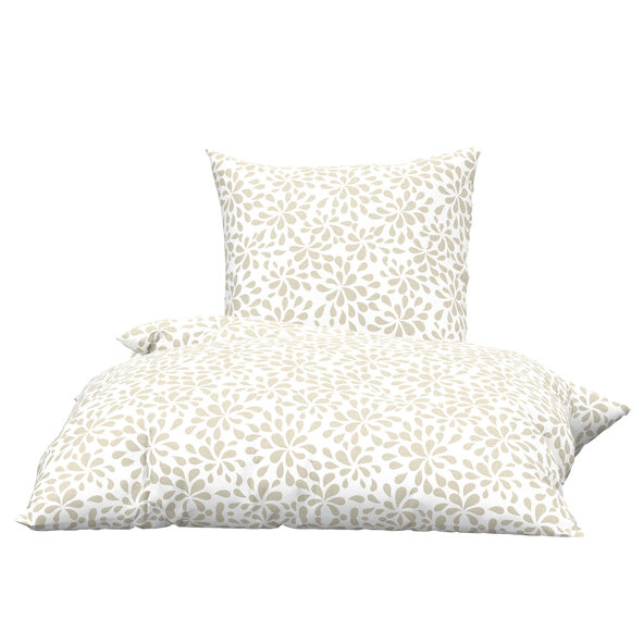 Bettwäsche Soft, 135 x 200 cm, beige