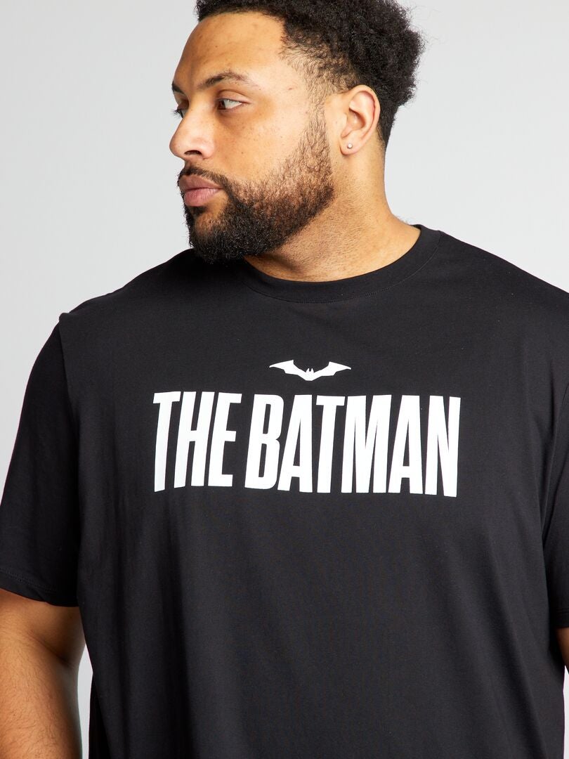 'The Batman' T-shirt met ronde hals - zwart