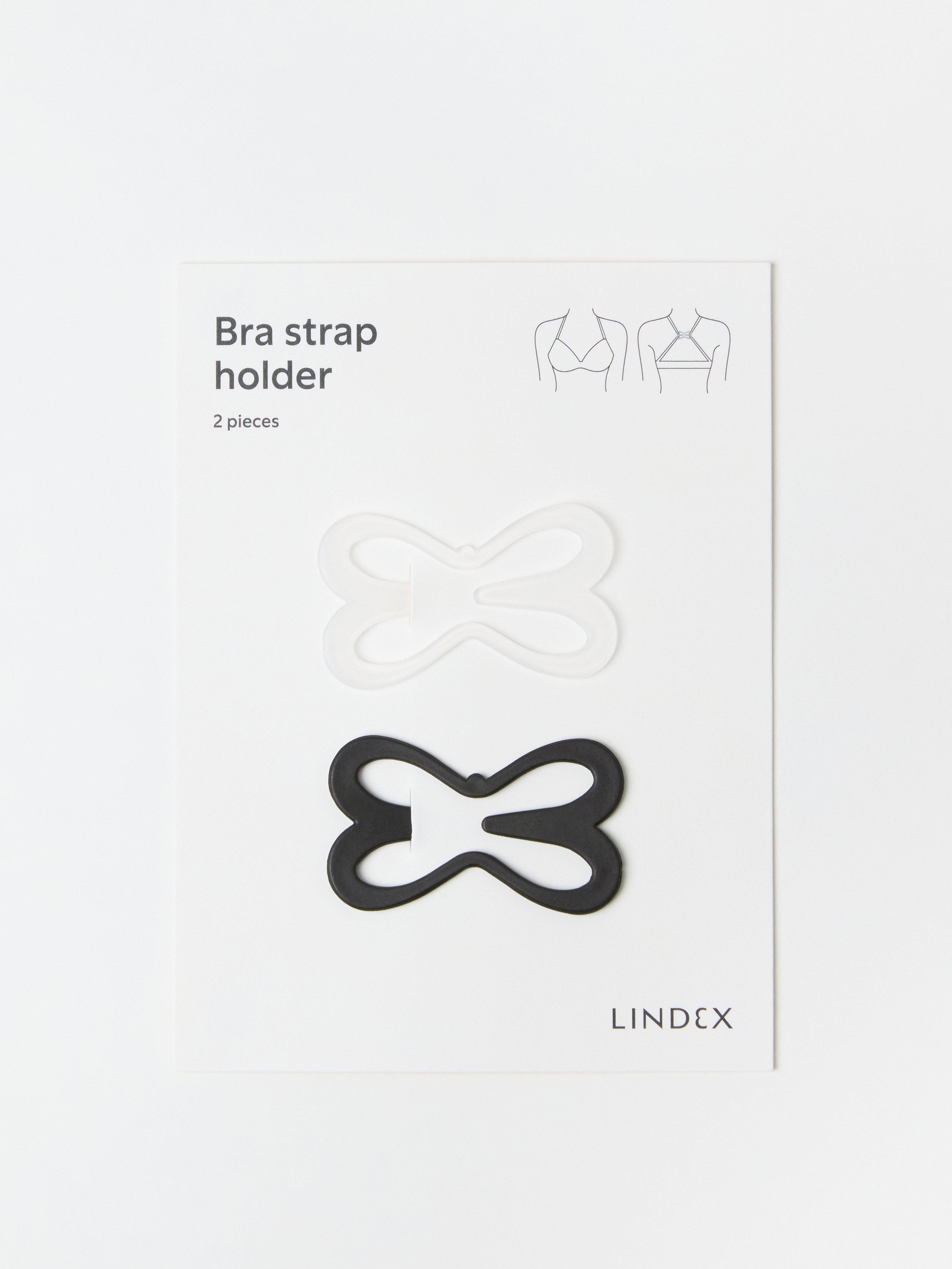 2-pack bh-bandshållare Transparent