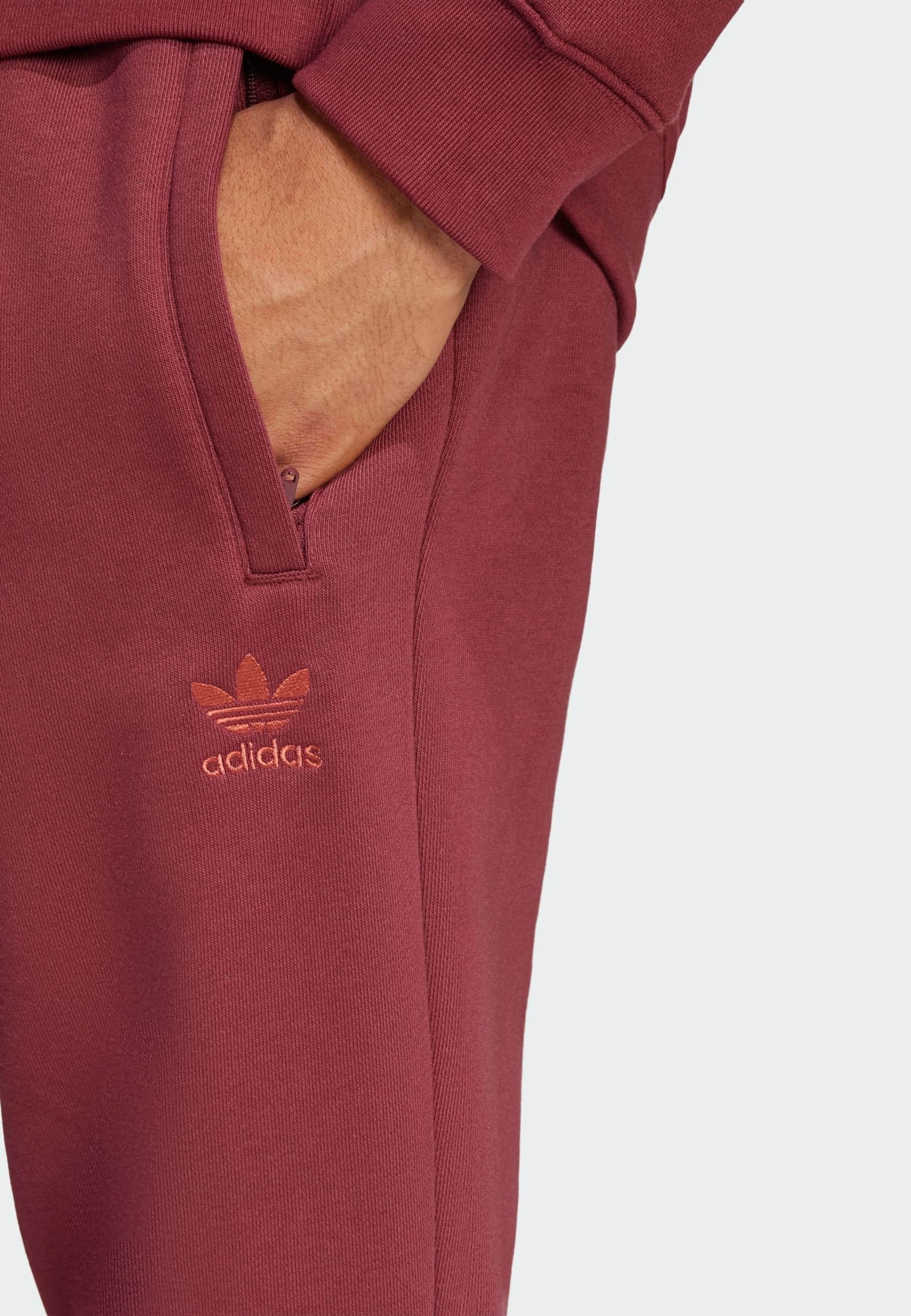 adidas Originals ESS PT - Melegítőalsó - árnyékpiros