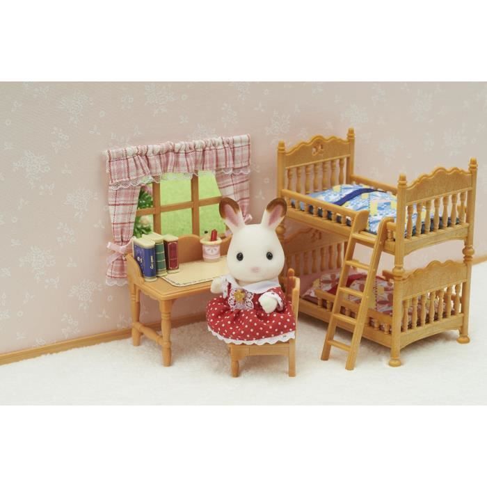 Figurines miniatures - SYLVANIAN FAMILIES - 5338 - La chambre des enfants - Meubles et accessoires pour enfants