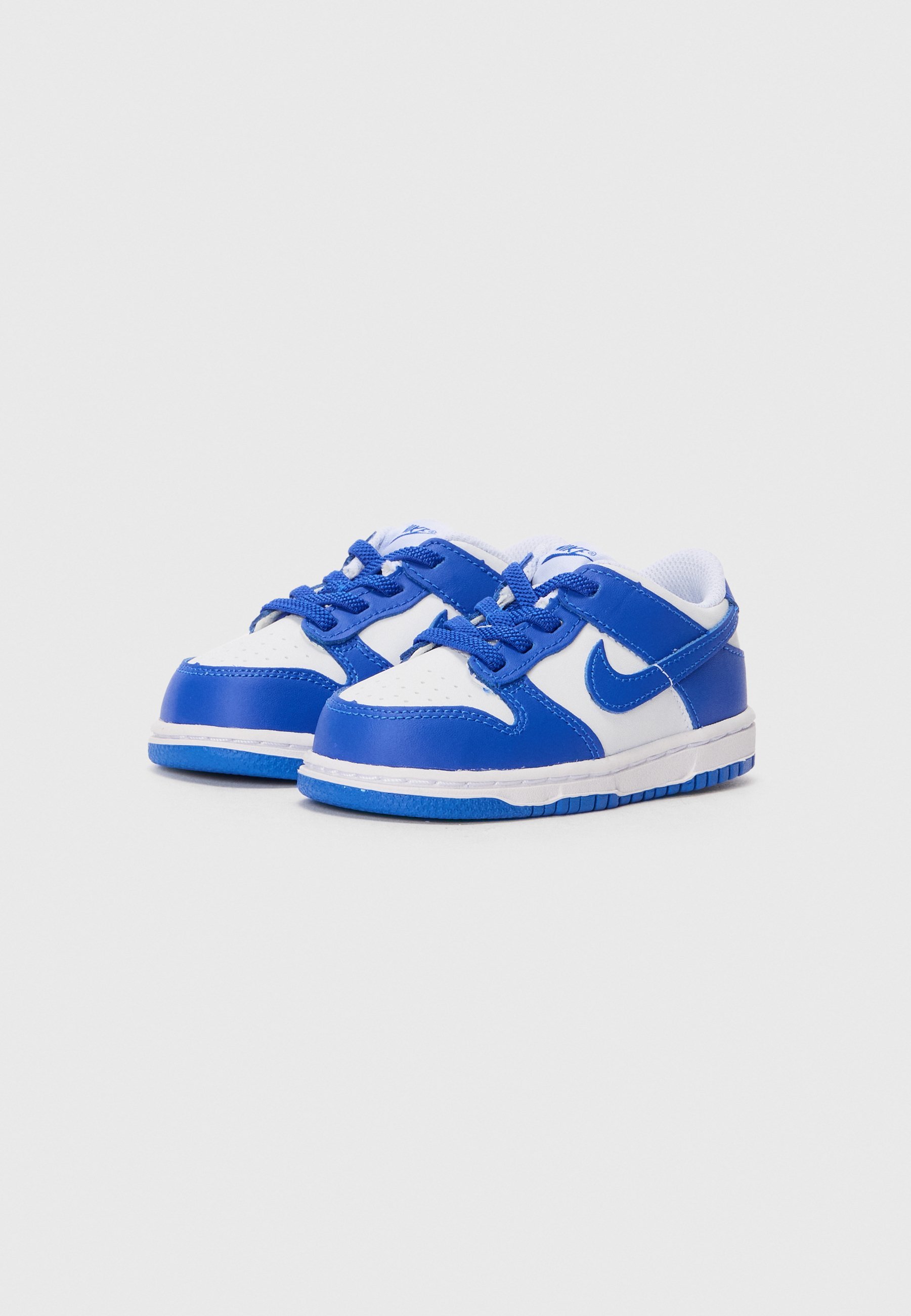 Nike Sportswear DUNK LOW UNISEX - Sneakers - wit/hyper royal