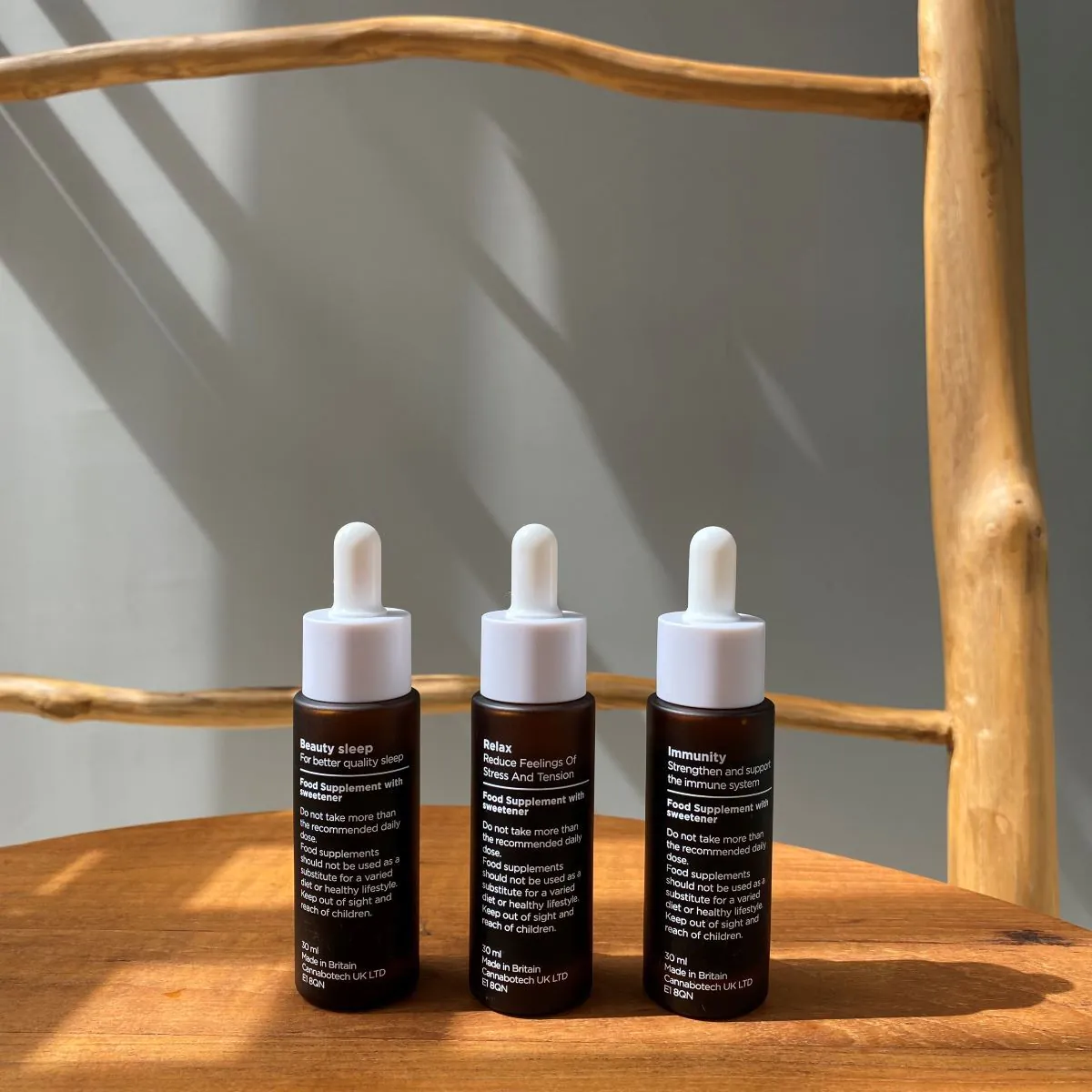 Cannabotech My Being Drops Triple System Zestaw suplementów diety