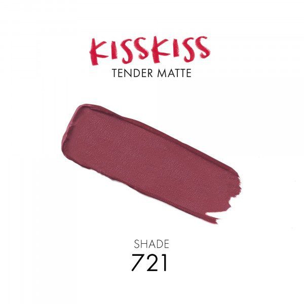 KissKiss Tender Matte Barra de Labios Mate Luminosa Comfort 16h Barras de labios lujo