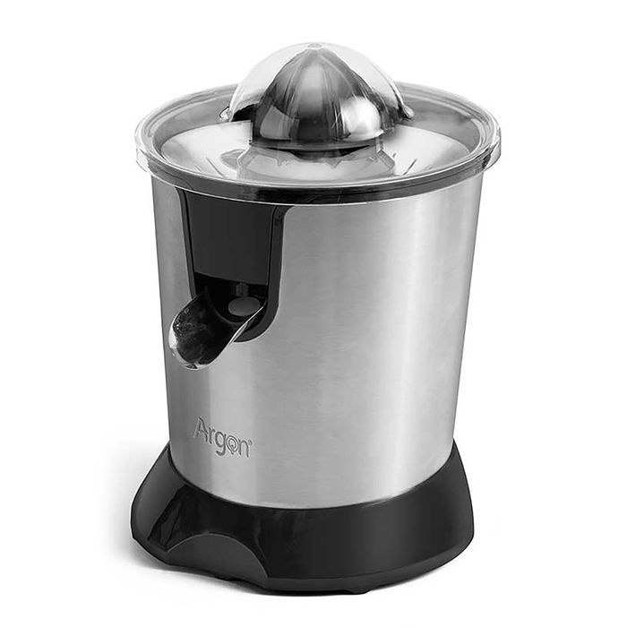Exprimidor de cítricos - DAM - 350 ml - Acero inoxidable - 85 W - Negro