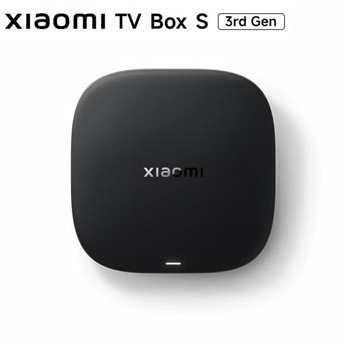 TV box - Xiaomi - Mi TV Box S - 4K UHD - 2 GB RAM - 32 GB ROM - Bluetooth 5.2