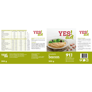 YES!diet Omlet sa slaninom 300 gr 300 gr