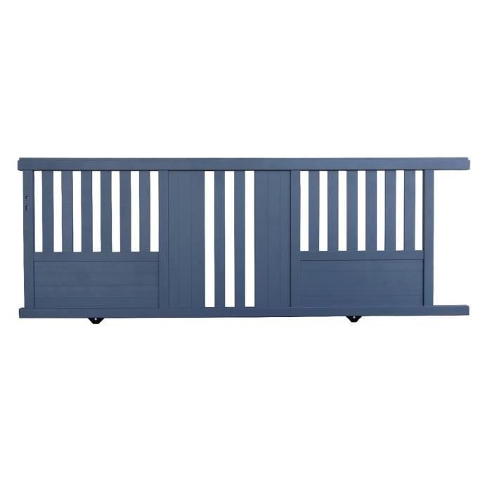 PORTAIL COULISSANT SL09 GRIS 3.08M