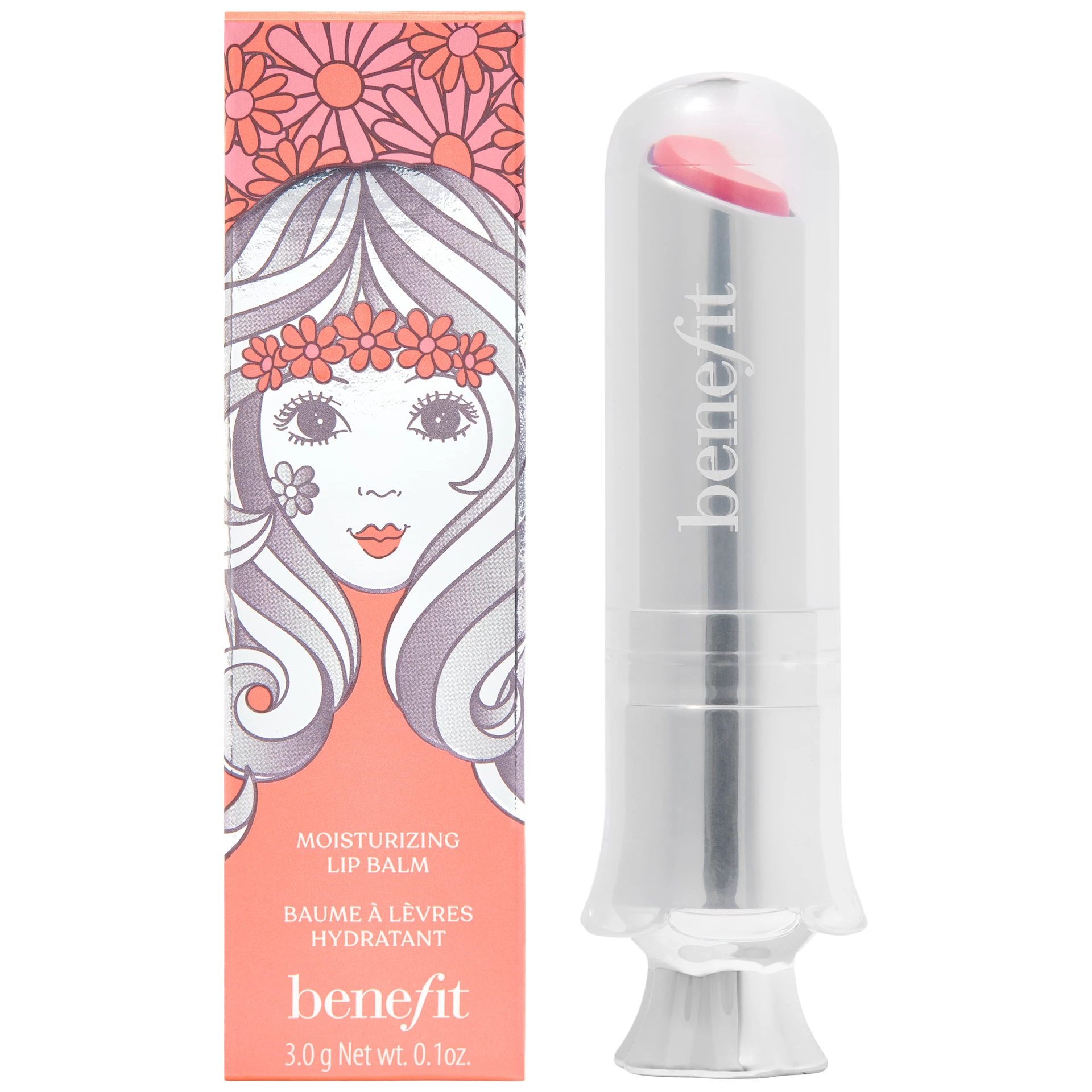 California Kissin' ColorBalm - Hidratantni balzam za usne breskvasto-ružičaste boje - Benefit