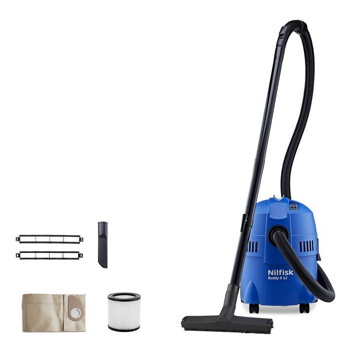 Aspirateur eau et poussière puissant Nilfisk Buddy II 12