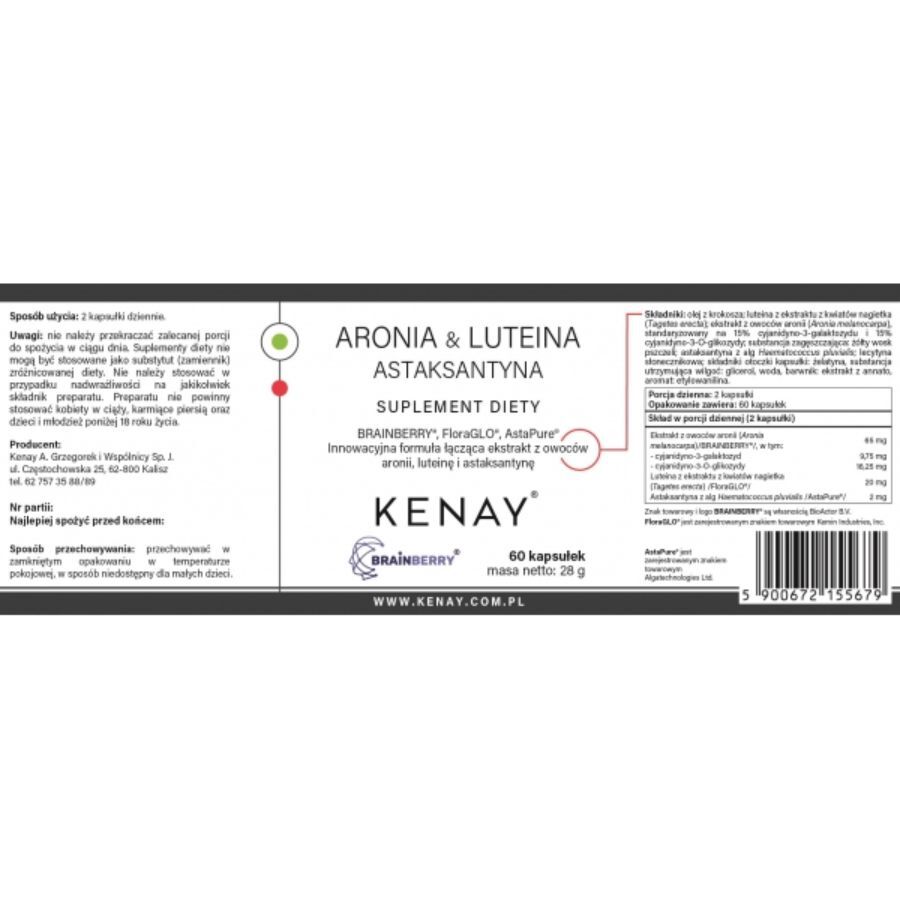 Aronia ja luteiini astaksantiini