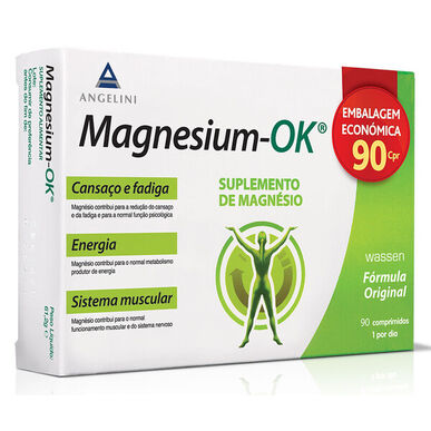 Magnesium-OK Voedingssupplement Magnesium Magnesium-OK 90 tabletten 90 tabletten