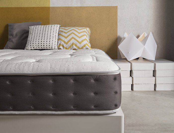 SIMPUR RELAX | Matelas Epaisseur 25 cm Royal Top Visco-Graphene | 140x190 cm | Haut niveau de conductivite thermique