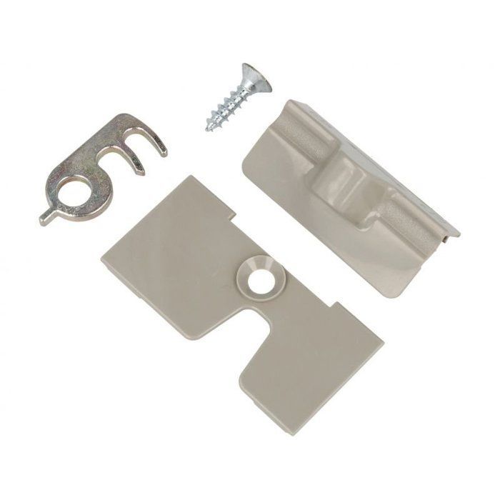 CONJUNTO COMPLETO DE CIERRE DE PUERTA GRIS PARA REFRIGERADOR DOMETIC * 2412757300 412757300 RM7401 92108620600