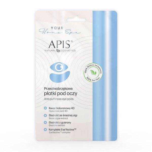 APIS Home Spa - Cuscinetti per il contorno occhi anti-gonfiore (1 paio)