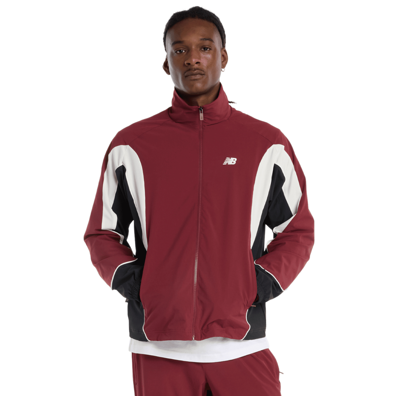 New Balance In Game vævet træningsjakke