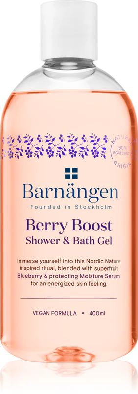 Gel de Banho e Chuveiro Barnängen Berry Boost