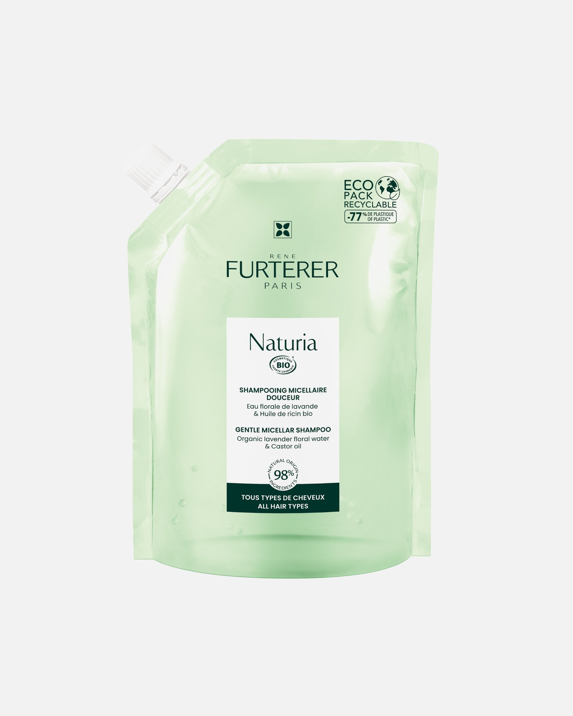 René Furterer Naturia maigais micelārais šampūns - 400 ml