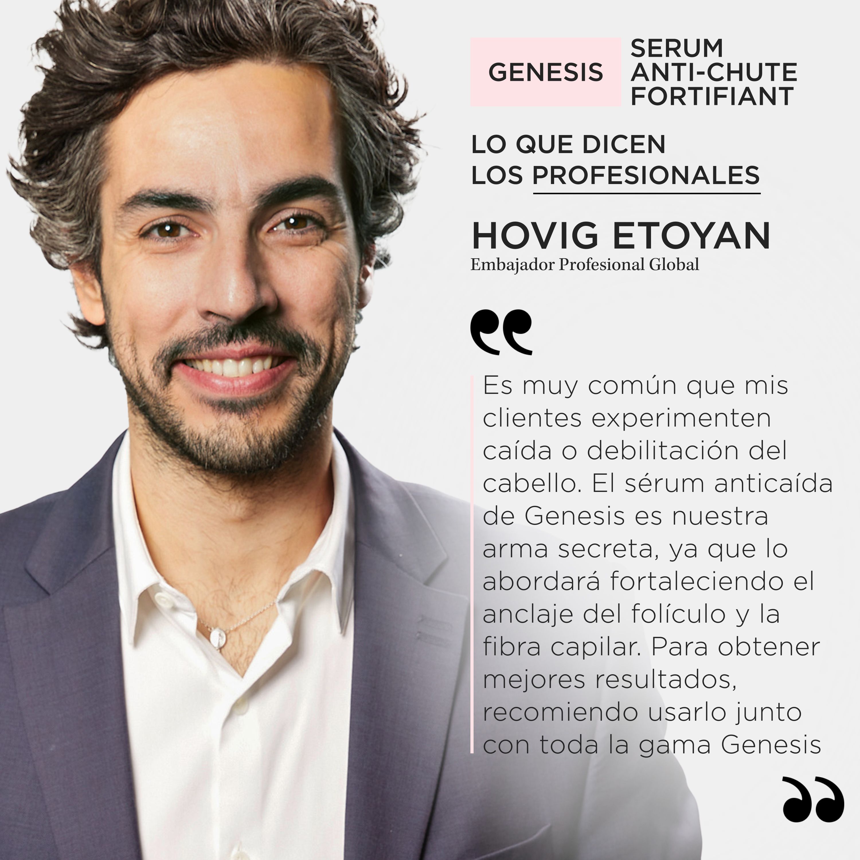 Genesis učvršćujući serum protiv gubitka kose Frizerski tretmani