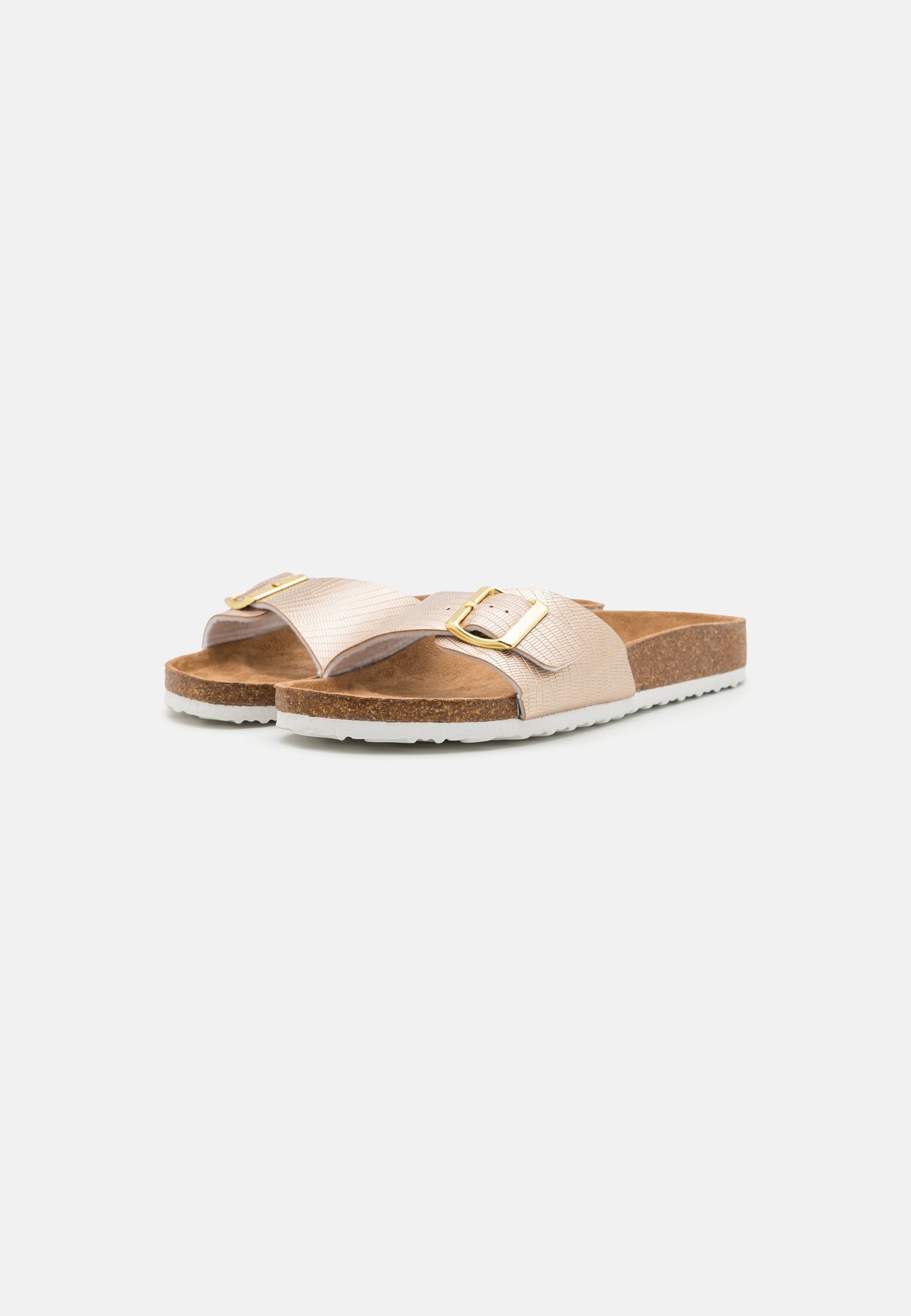 Mules Anna Field - color oro rosa