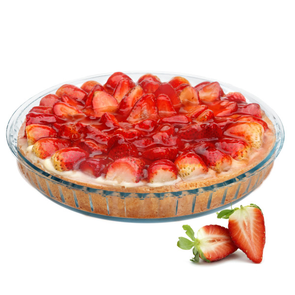 KADAX Forma Do Tarty Ciast Pizzy Żaroodporna 27cm