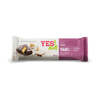 DA!dijeta Barra de Coco 36 gr 36 gr