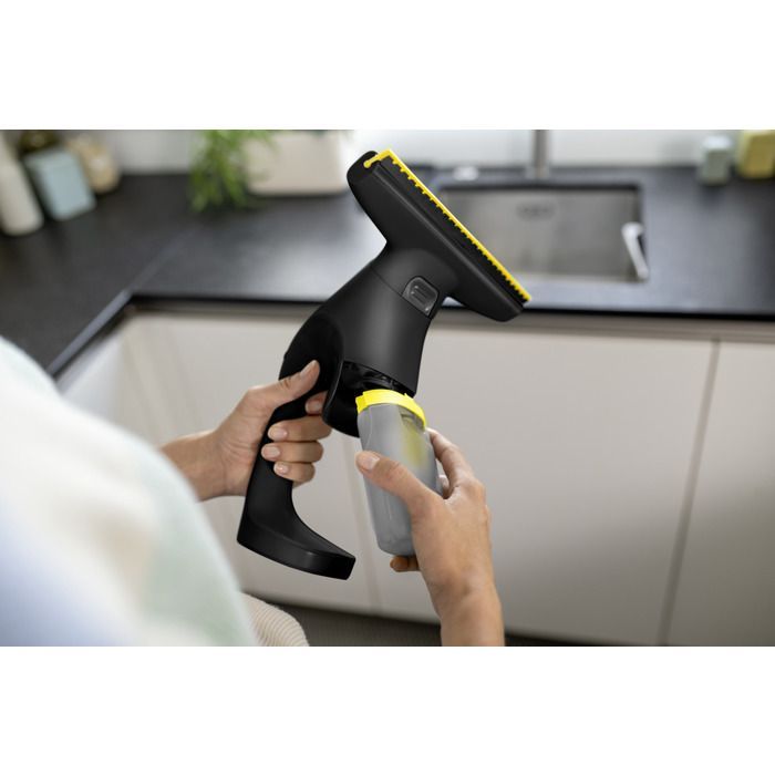 KARCHER WV 1 Compact Extra+ Zwarte Raamreiniger - USB-C Oplader